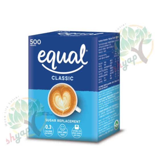 Equal Classic Sweetener ( 500's )Tablets Refill **Exp-02/28 | Shopee ...