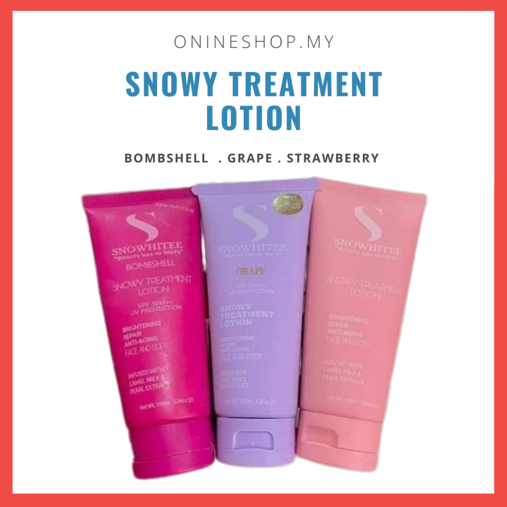 Snowy Treatment Lotion Snow White Treatment Snowhite Treatment Lotion