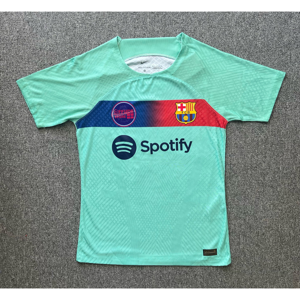 *Player Issue* 23/24 Barca Away Barcelona Away Jersey Barcelona Green ...