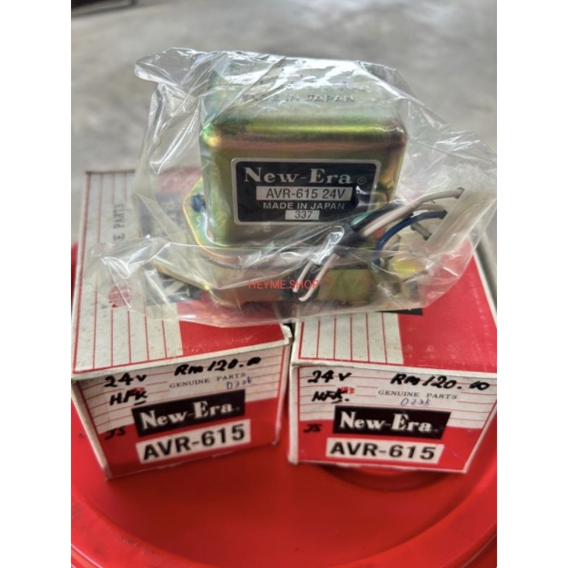 NEW ERA ALTERNATOR VOLTAGE REGULATOR AVR615 24V Shopee Singapore