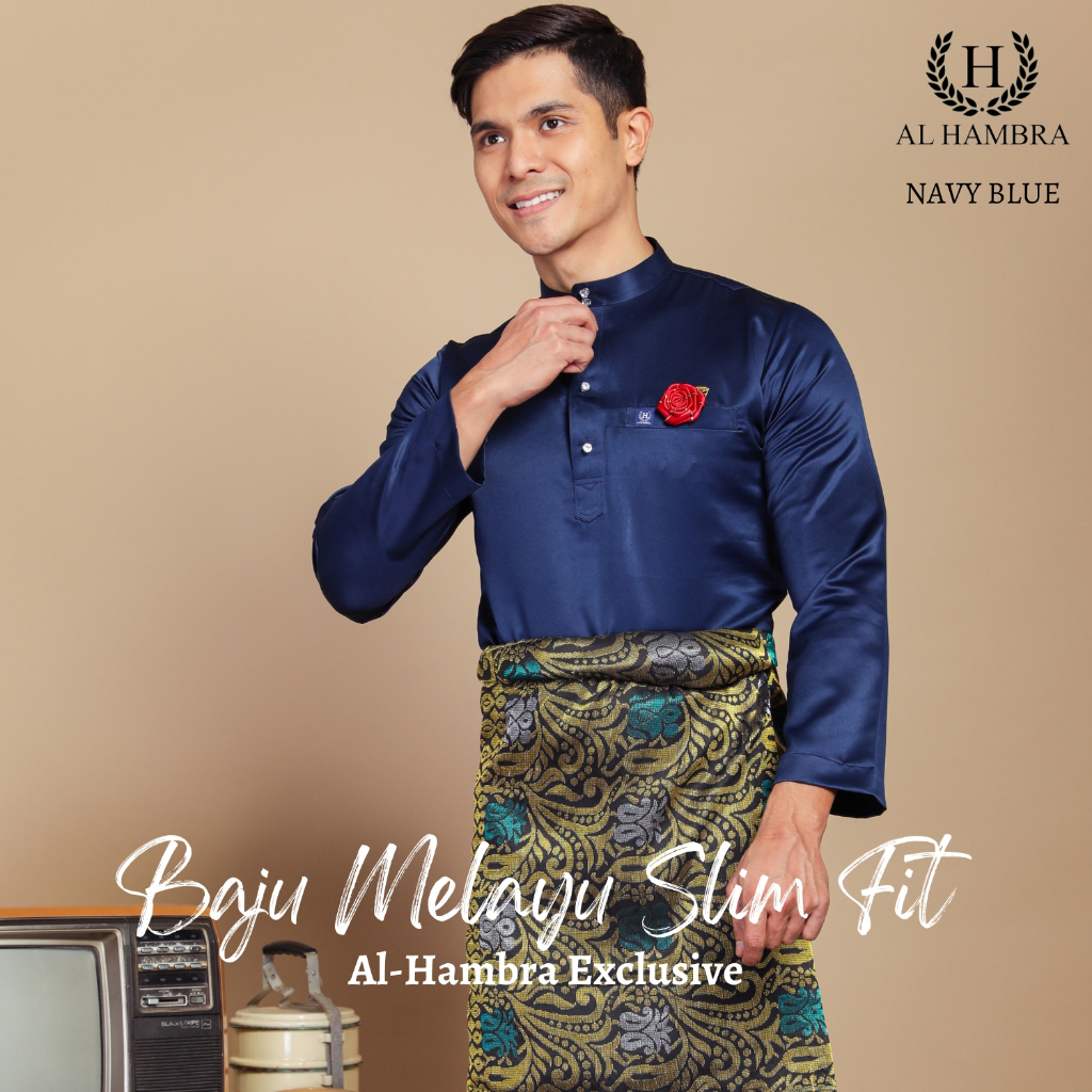 Slim Fit Malay Shirt Viral Malay Clothes Modern Malay Dress Wedding DRESS Modern Cutting Shopee Singapore