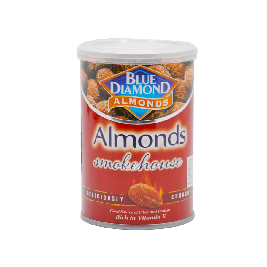 BLUE DIAMOND SMOKEHOUSE ALMOND 130GM (CAN) | Shopee Singapore