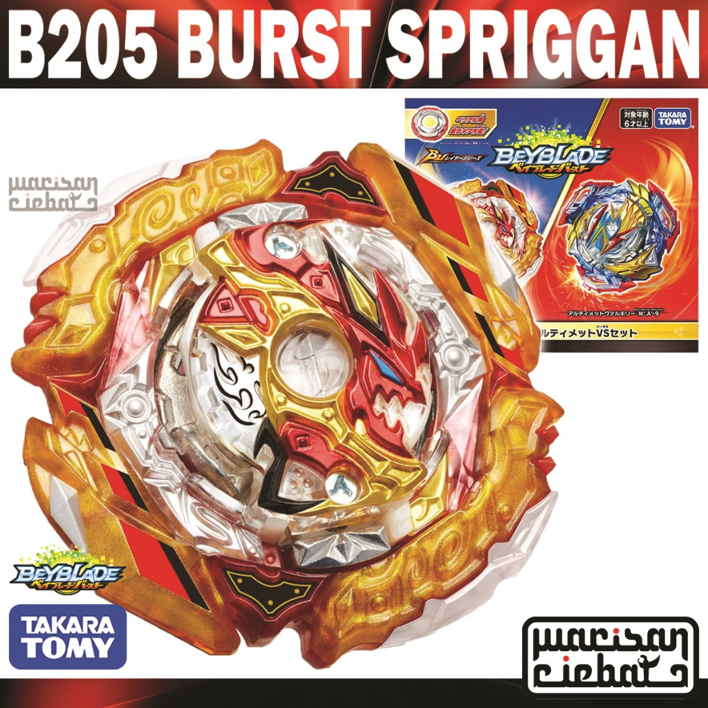 Takara Tomy Beyblade Burst BU B-205 Burst Spriggan Spread' Fusion'-8 ...