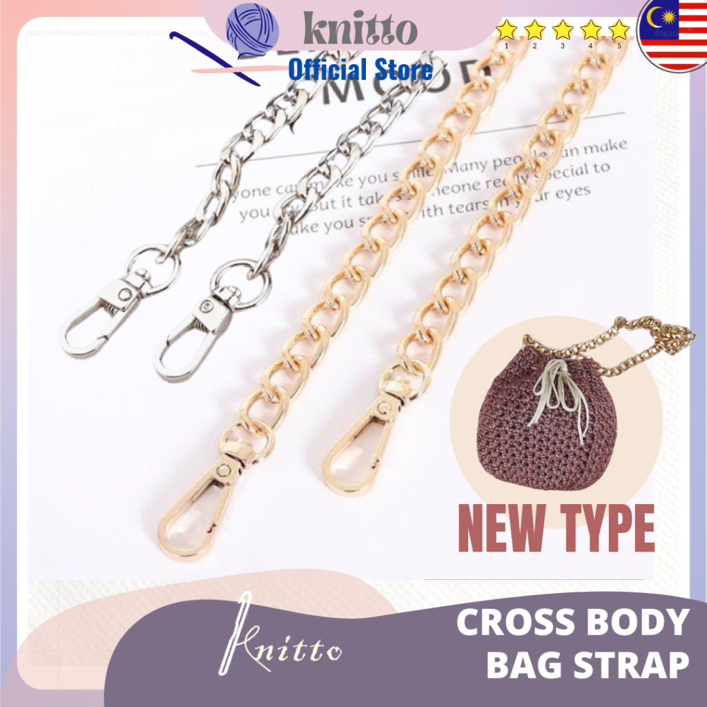 Bag Chain Strap Replacement Strap for Shoulder Bag Crossbody Sling