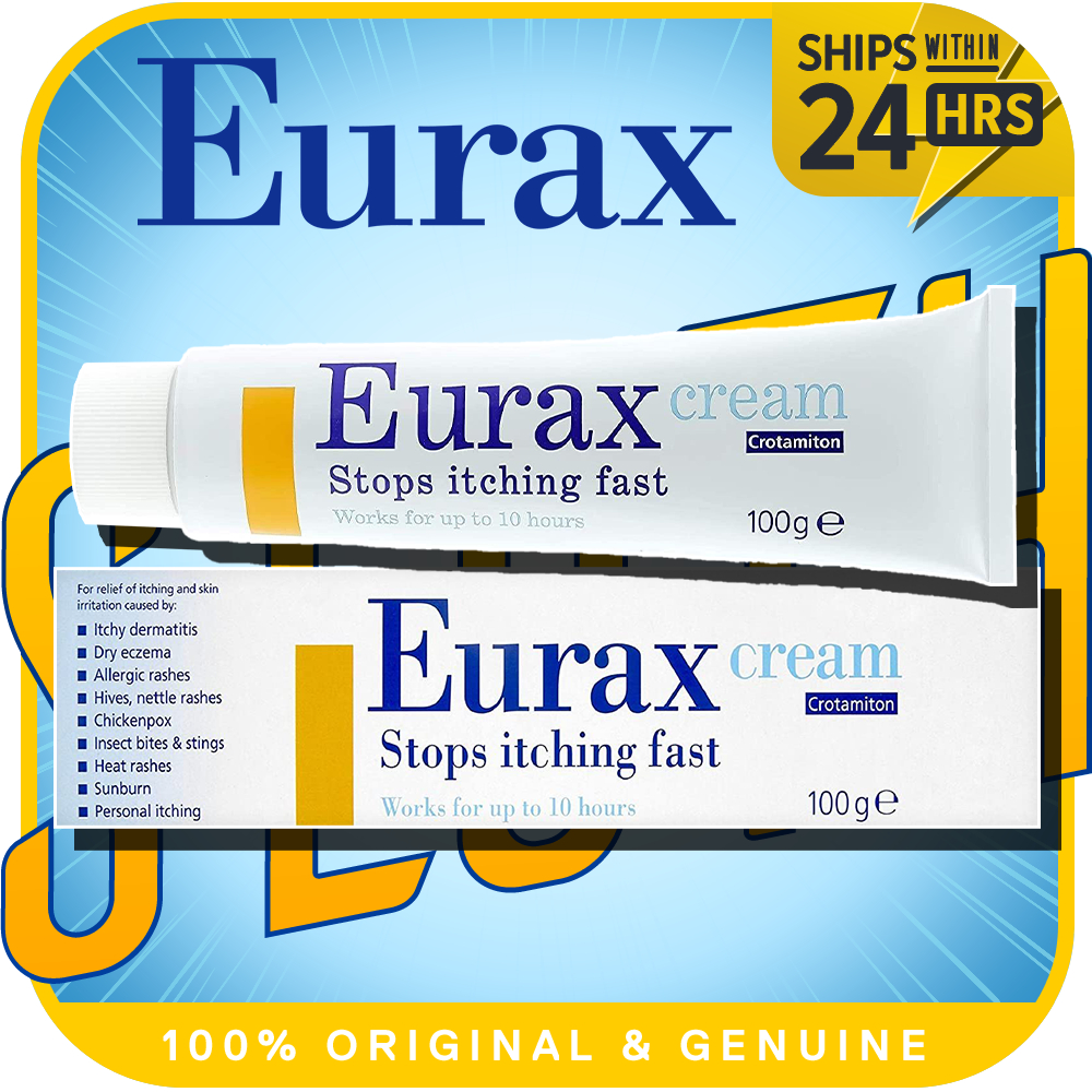 Eurax Itch Relief Cream 30/100g, Rapid Itch Relief, Lasts Up To 8h for ...