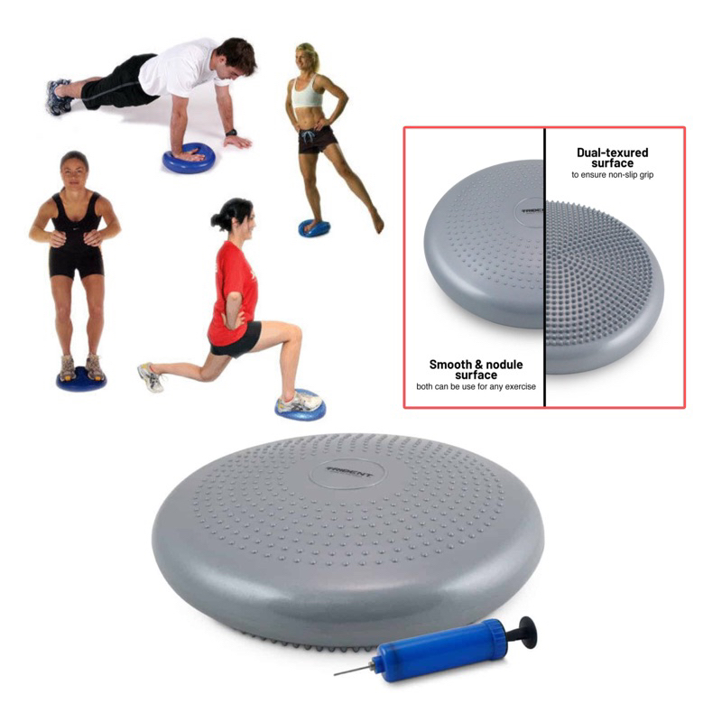 Trident Balance Disc Yoga Balance Stability Wobble Cushion Physical