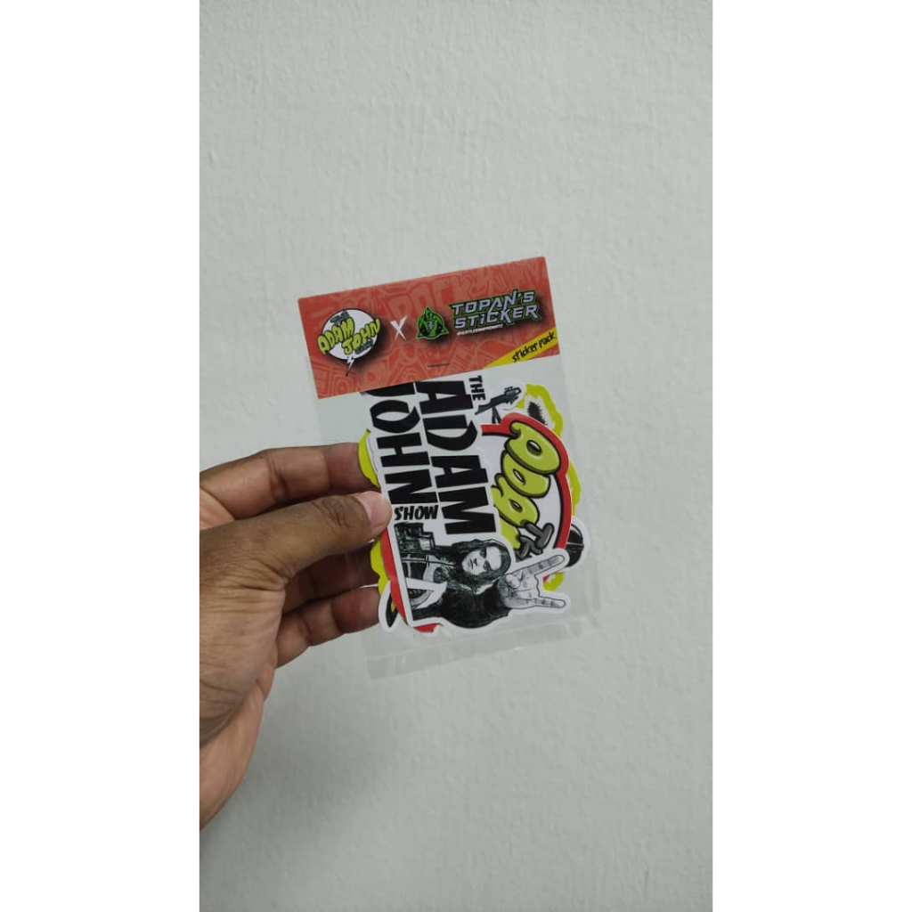 ADAM JOHN STICKER PACK | Shopee Singapore