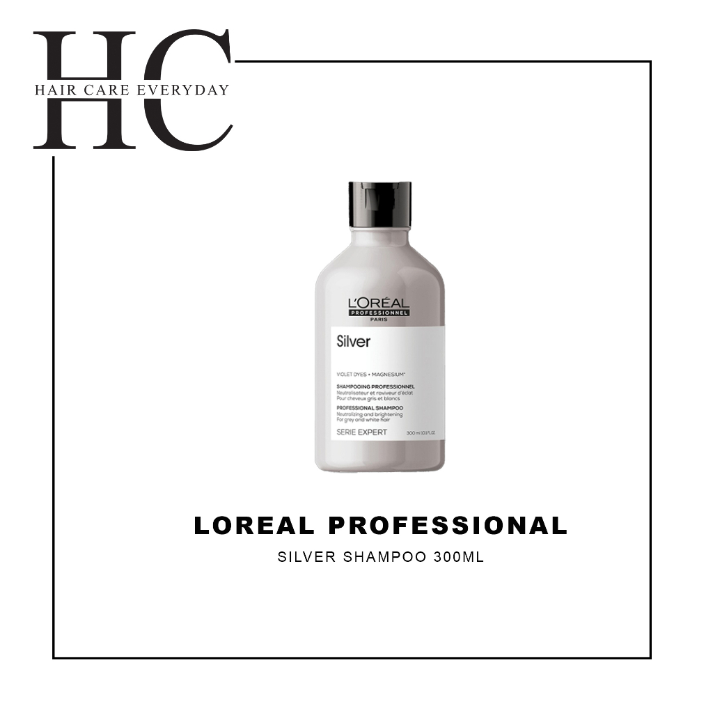 Loreal Professional Silver Shampoo 300ml Neuralising And Brightening