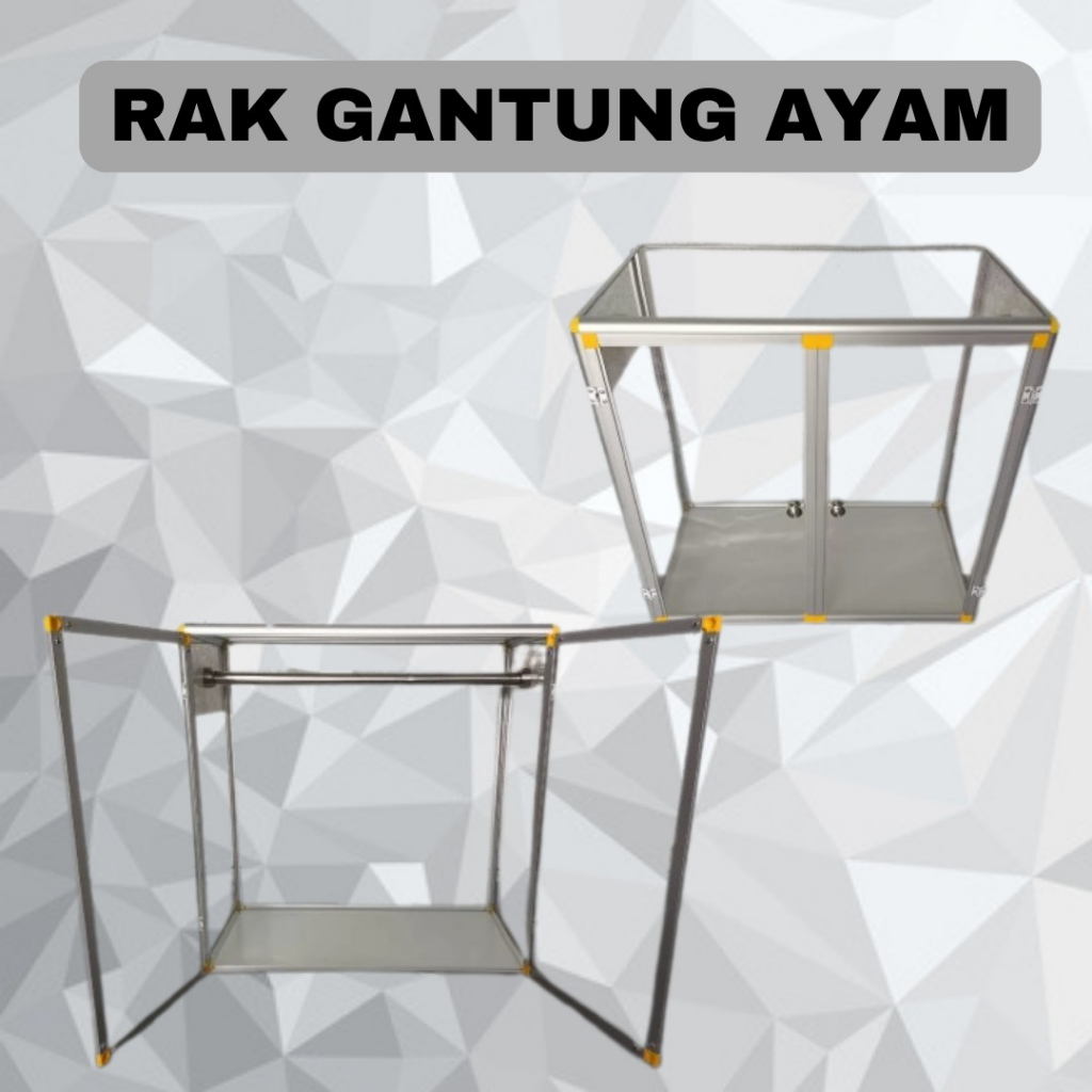 Hanging RACK/Chicken HANGING RACK (1 COLUMN, 1 Door) | Shopee Singapore