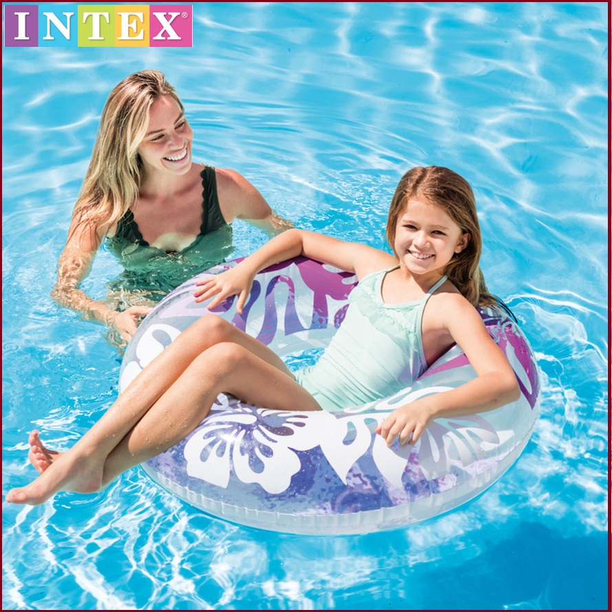 Intex 59251 Inflatable Raft Lifebuoy Life saving Ring Swimming Ring ...