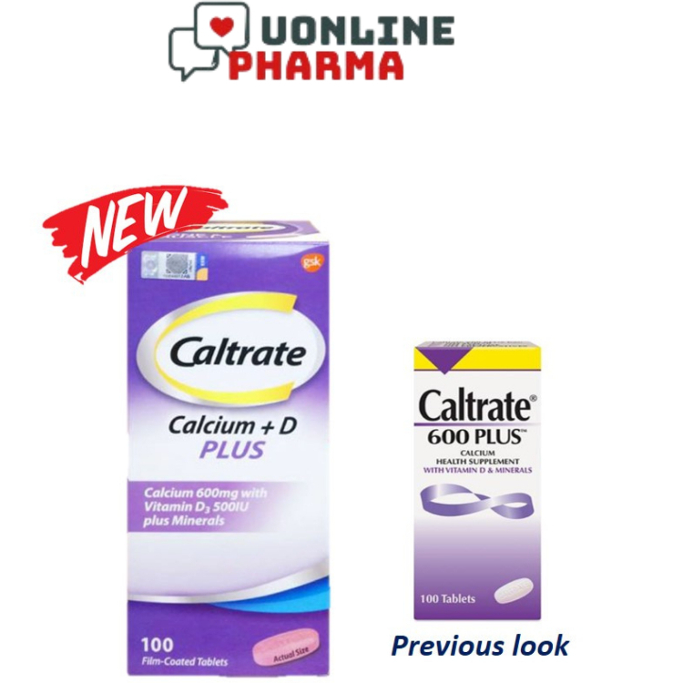 Caltrate 600 Plus - (60's / 100's / 2 X 100's) | Shopee Singapore