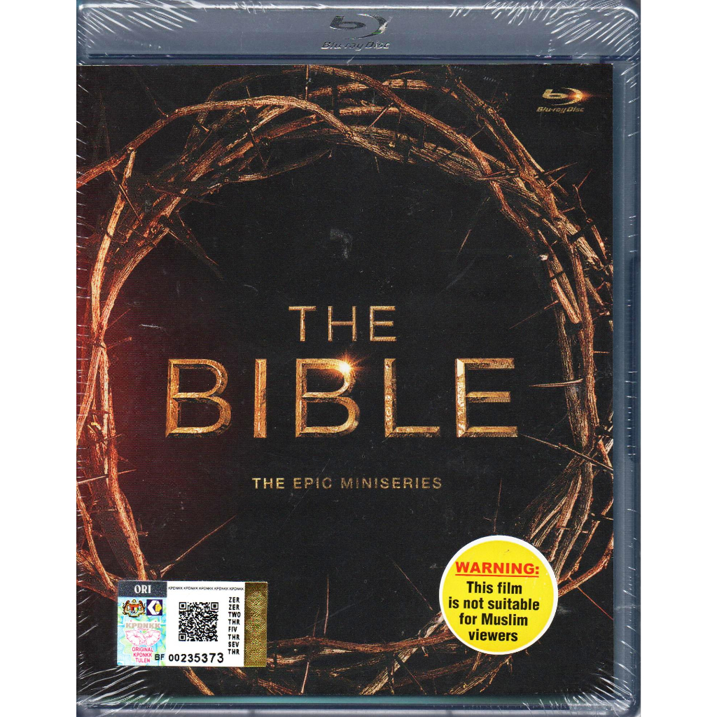 Blu Ray Disc The Bible The Epic Miniseries 4 Disc 10 Episodes