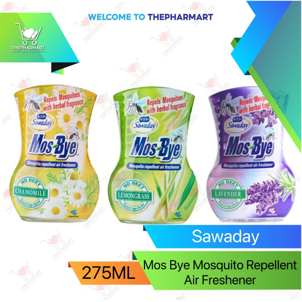 Kobayashi Sawaday Mos Bye Mosquito Repellent Air Freshener (275ML) Shopee Singapore