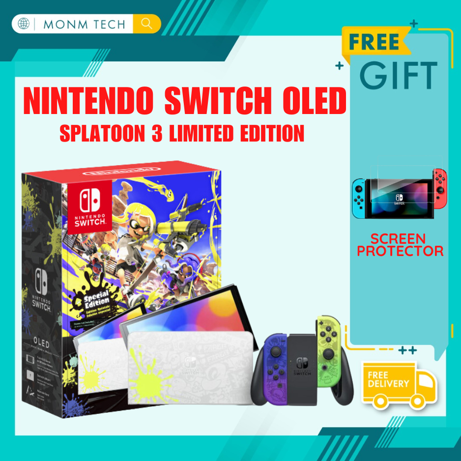 Nintendo Switch OLED Model Splatoon 3 Limited edition game console 1