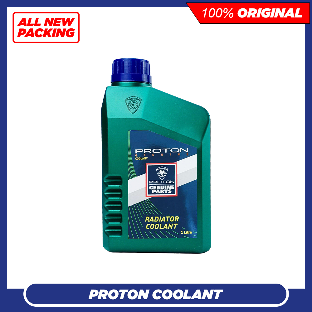 NEW PACKING PROTON RADIATOR COOLANT BLUE (1L) | Shopee Singapore