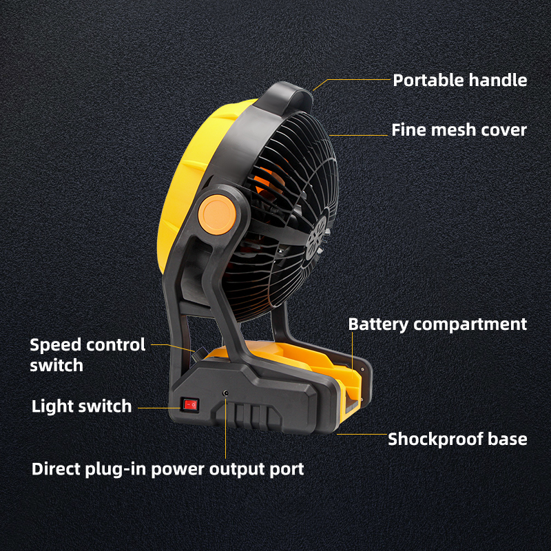 KEELAT Kipas Bateri Tent Fan listing photo 3