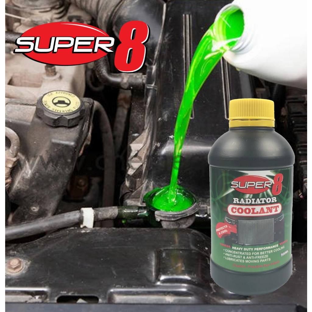 Super 8 Anti Rust Anti Freeze Concentrated Radiator Coolant (500ml ...