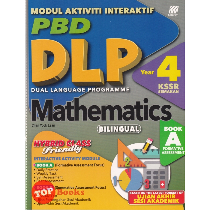[TOPBOOKS Sasbadi] PBD DLP Mathematics Year 4kssr Interactive Activity ...