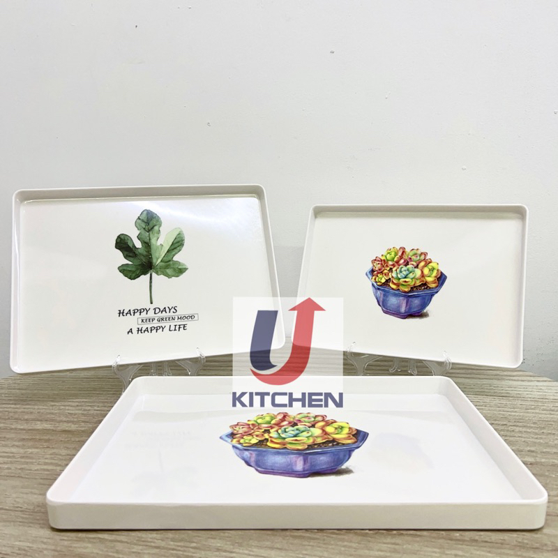 Serving Tray/Melamine Tray 30cm 35cm 40cm Shopee Singapore