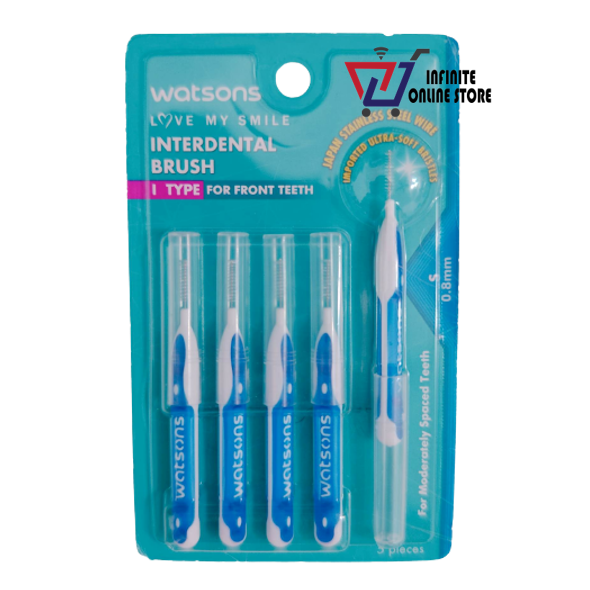 Watsons I Type Interdental Brushes For Front Teeth (5's) 