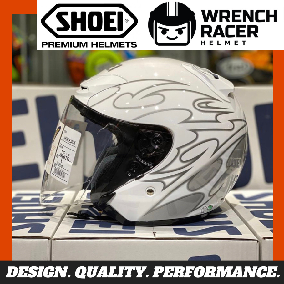Helmet SHOEI JFORCE 2 Jack Helmet / Visor CJ1 (Premium 1 to