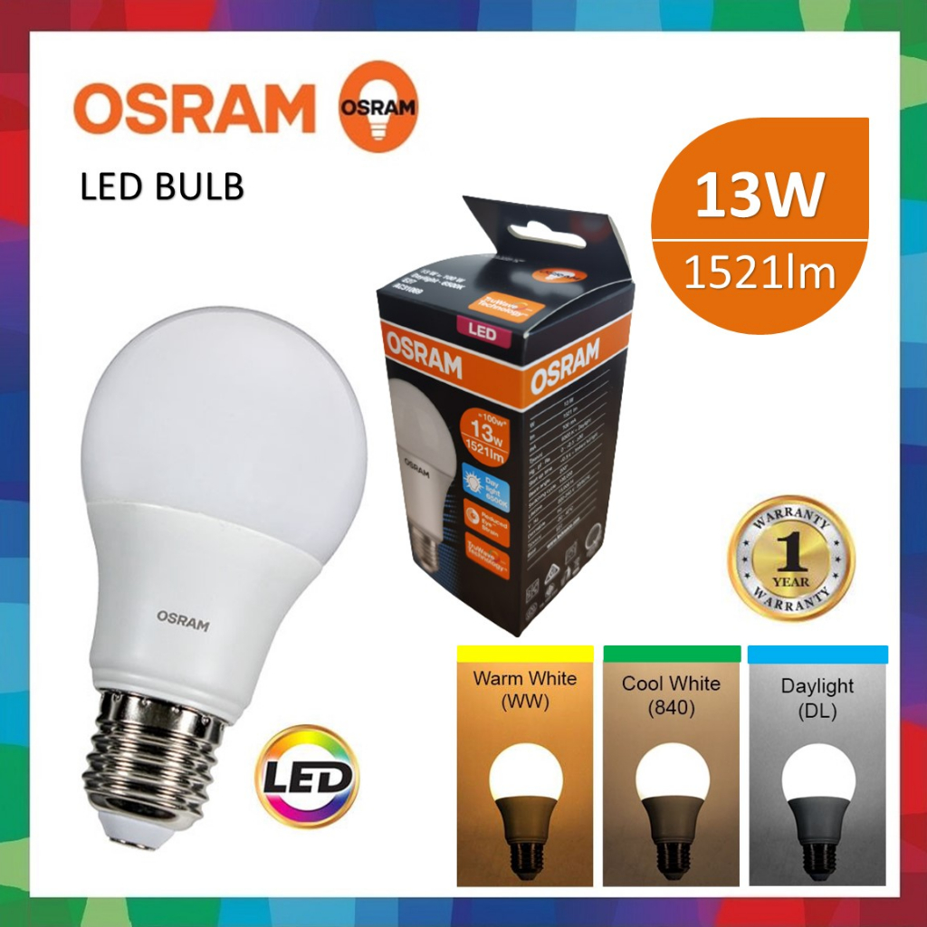Osram led e27 cool white hotsell