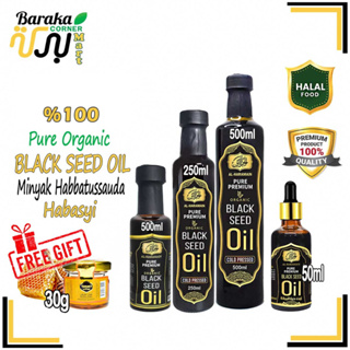 Certified Organic Edible Black Seed Oil 500ML