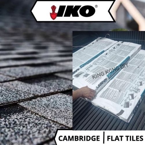 IKO Cambridge 30 Main Tile (Bundle per unit)Cambridge Shingles Flat