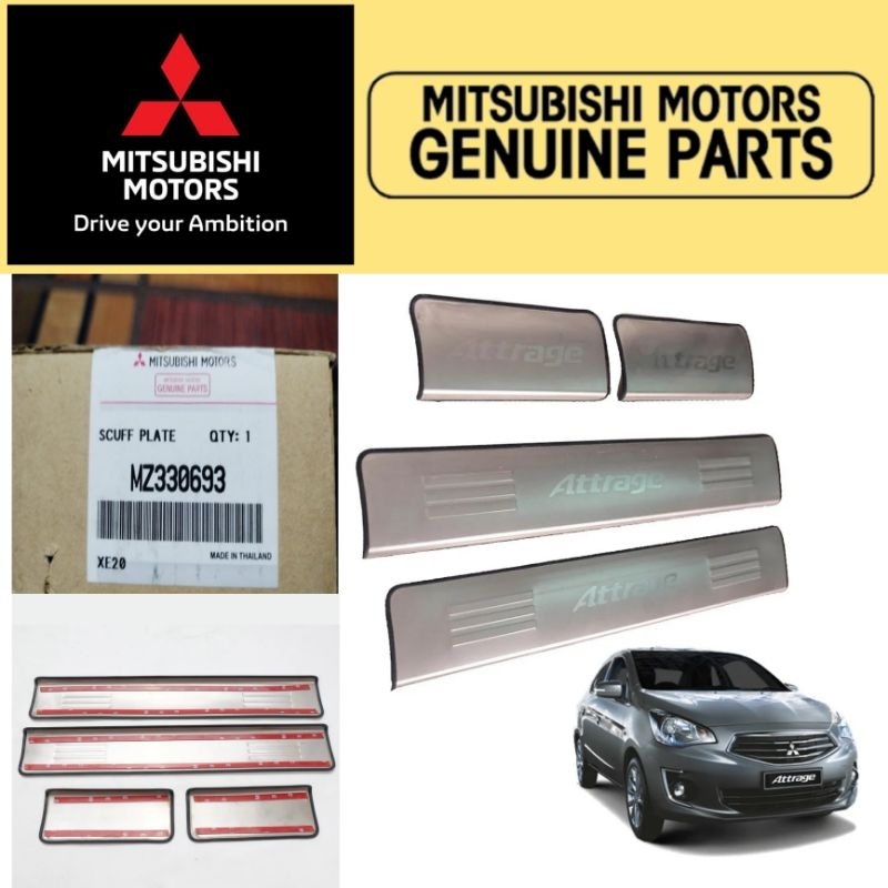 MITSUBISHI ATTRAGE SCUFF PLATE Shopee Singapore