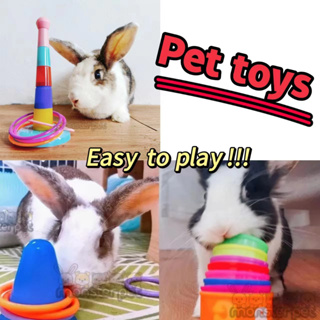 Puzzle Forage Toys for Rabbits Boredom Breaker Enrichment Treat Dispenser  Puzzle Ball Toy 