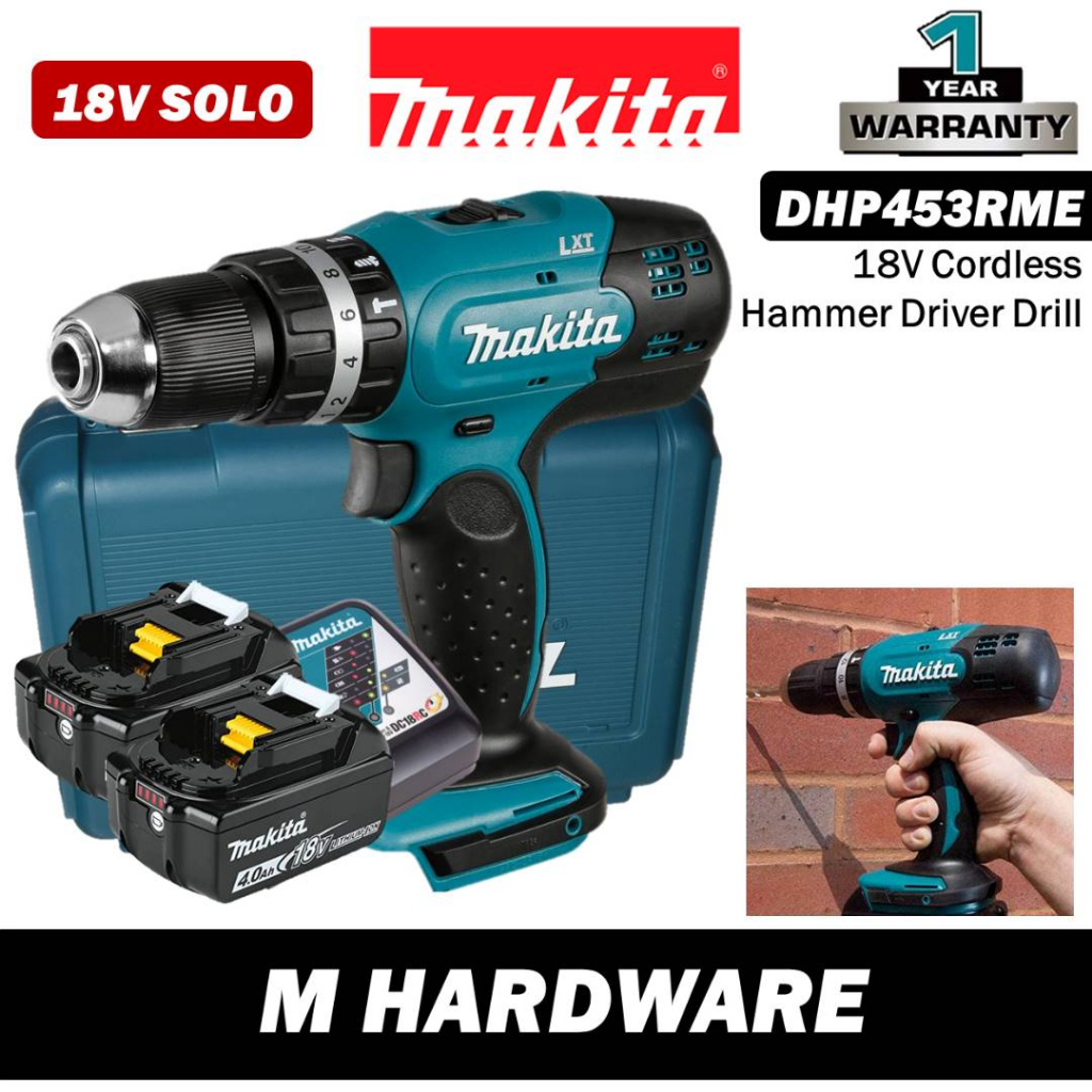 MAKITA DHP453 [DHP453RME / DHP453RFE / DHP453SYE / DHP453Z] 18V