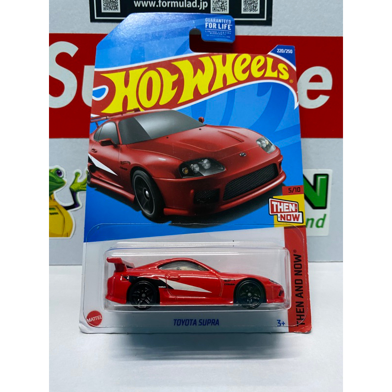 Hot wheels Toyota Supra Mk4 Red Us Card | Shopee Singapore