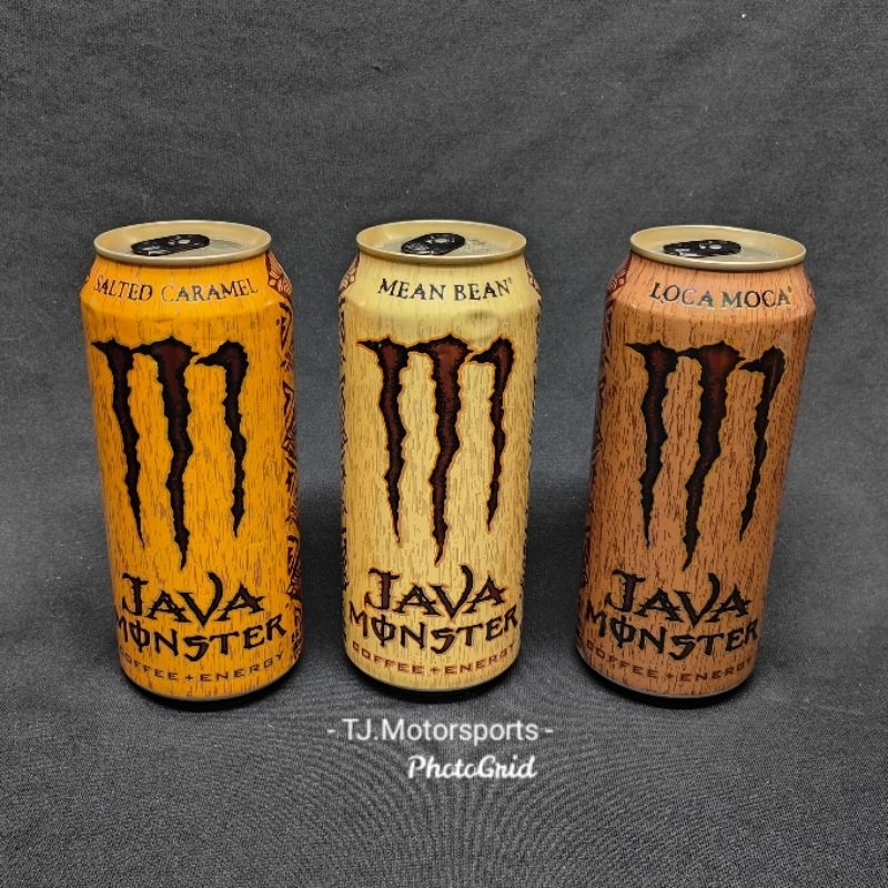 Monster Energy Java Loca Mocca Mean Bean Salted Caramel Coffee Drink ...