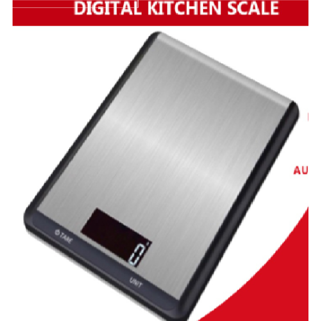 The Baker Stainless Steel Digital Kitchen Scale (10 kg) | Shopee Singapore