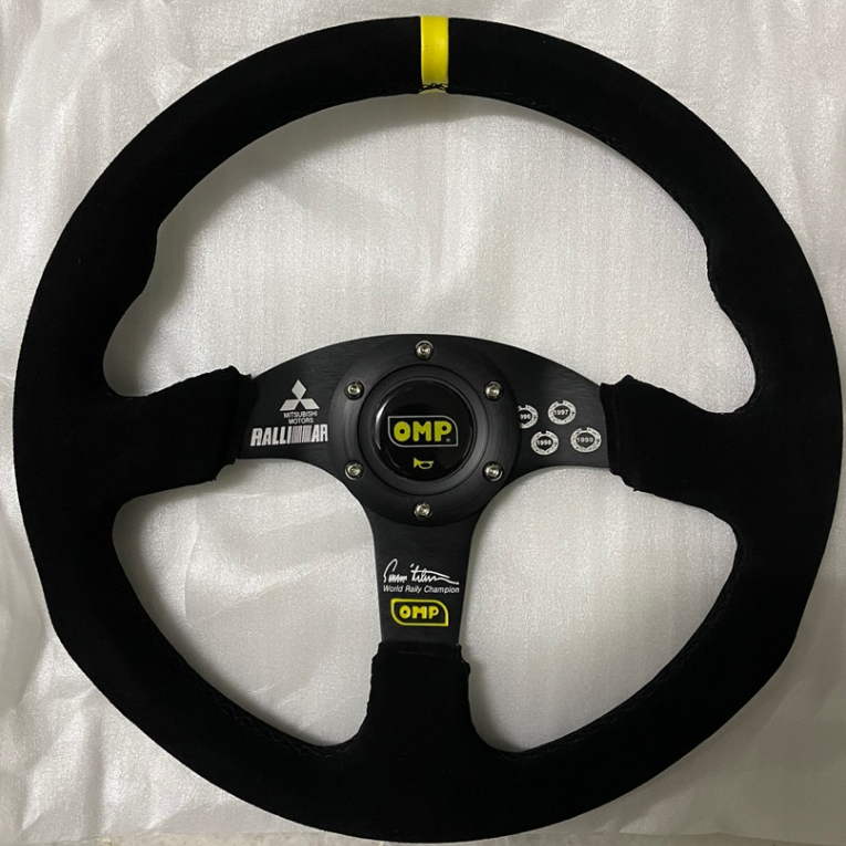 New Version Steering OMP Tommi Makinen, 14 Inch, Alcantara Material ...