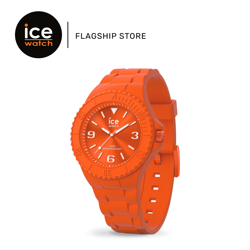 Ice Watch ICE Generation Flashy Orange Medium Large 019162 019873 Silicone Casual