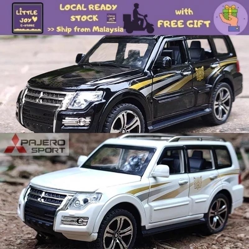 LJS1 Mitsubishi Pajero Rally SUV 1:32 Alloy Diecast Scale Model Car ...