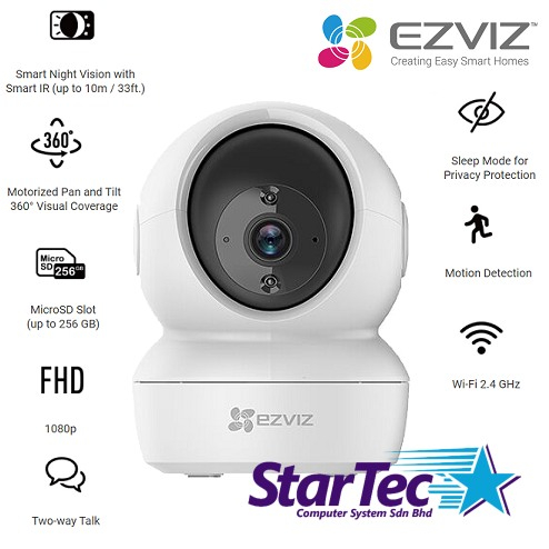 64GB Micro SD Card For EZVIZ C1C 720P,CIC 1080P,C6N,C6CN Indoor Smart Cams