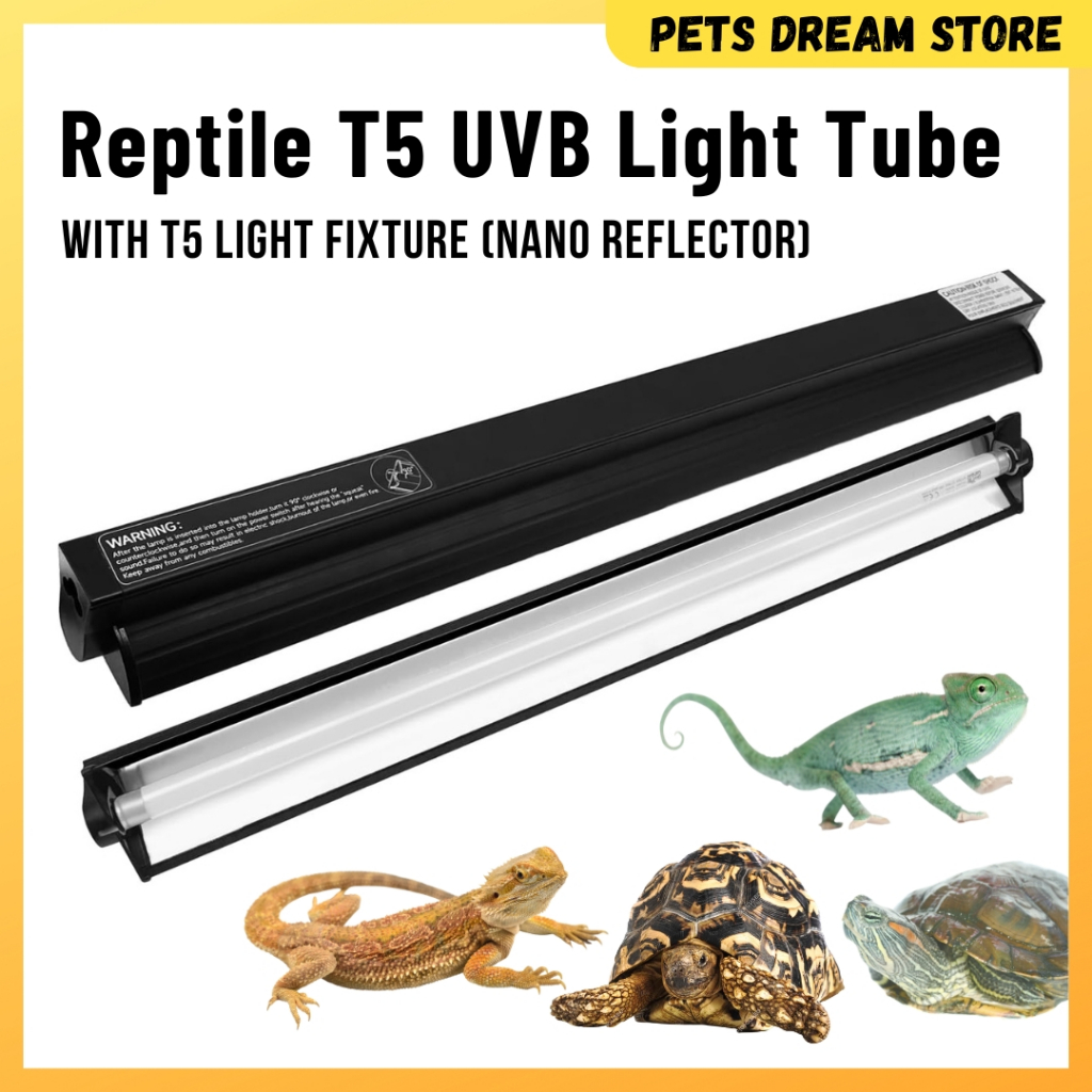 Reptile Heat Lamp T5 Reptile Lighting T5 UVB Reptile Light Fixture