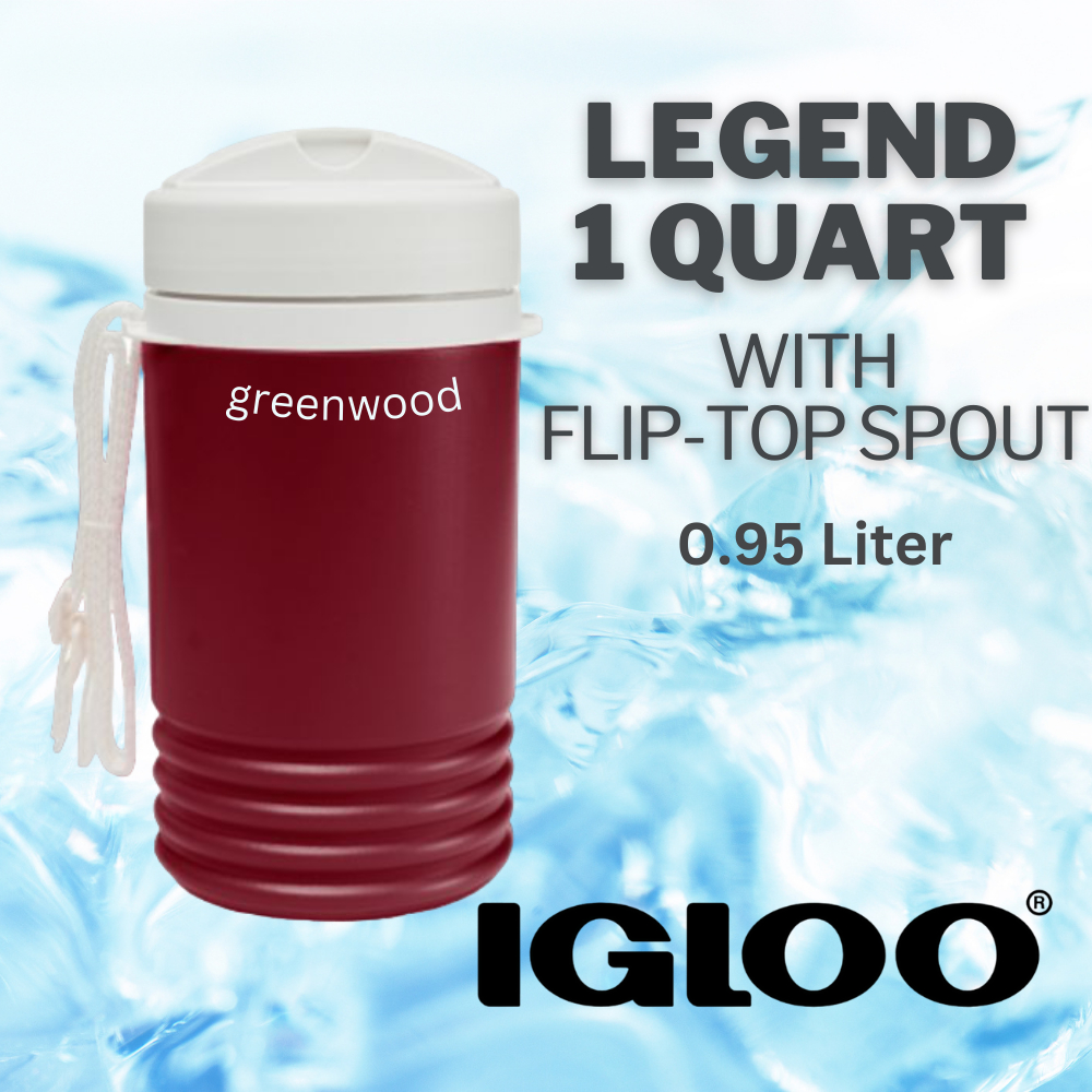 IGLOO Legend Quart With Flip Top Spout Drink Cooler Jug Shopee