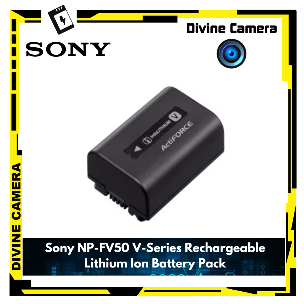 Sony NP-FV50 V-series Rechargeable Battery Pack | Shopee Singapore
