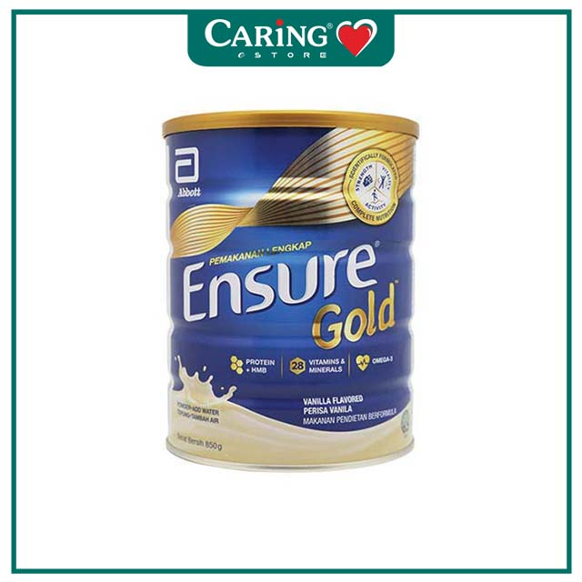 ENSURE GOLD COMPLETE NUTRITION VANILLA 850G | Shopee Singapore