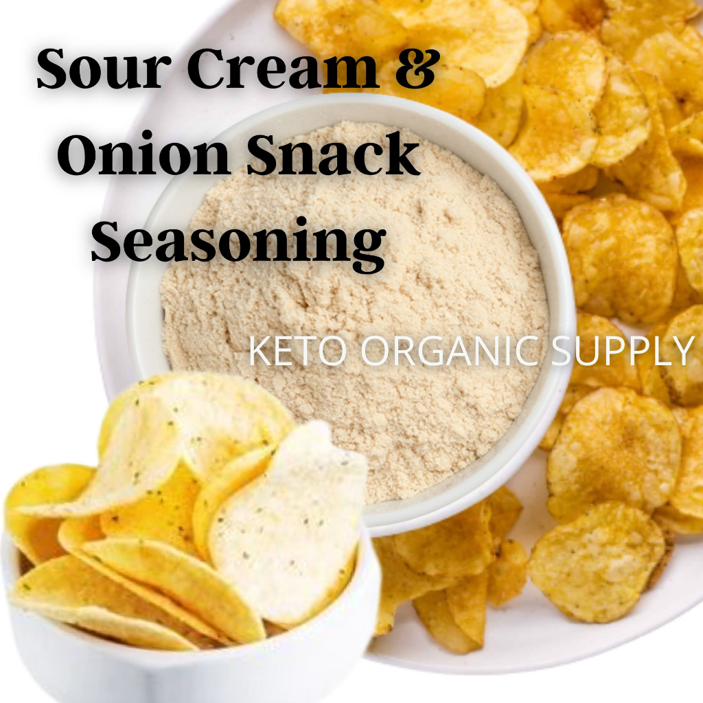 Sour Cream & Onion Seasoning 50g - 250g Sour Cream and Onion Powder ...