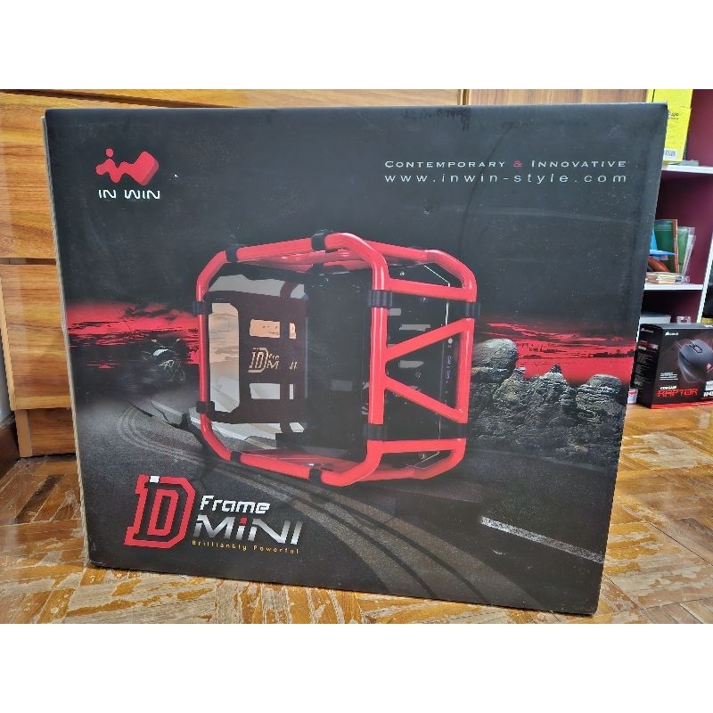 InWin D-Frame Mini-ITX Gaming Chasis PC Case Limited Edition (Carrot ...