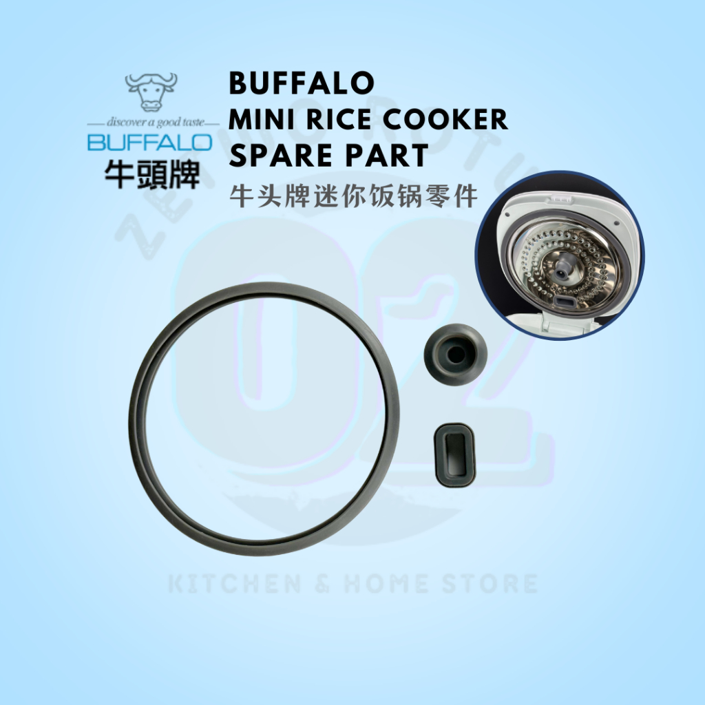 Buffalo Mini Rice Cooker Spare Part Inner Lid Silicone Seal Ring ...