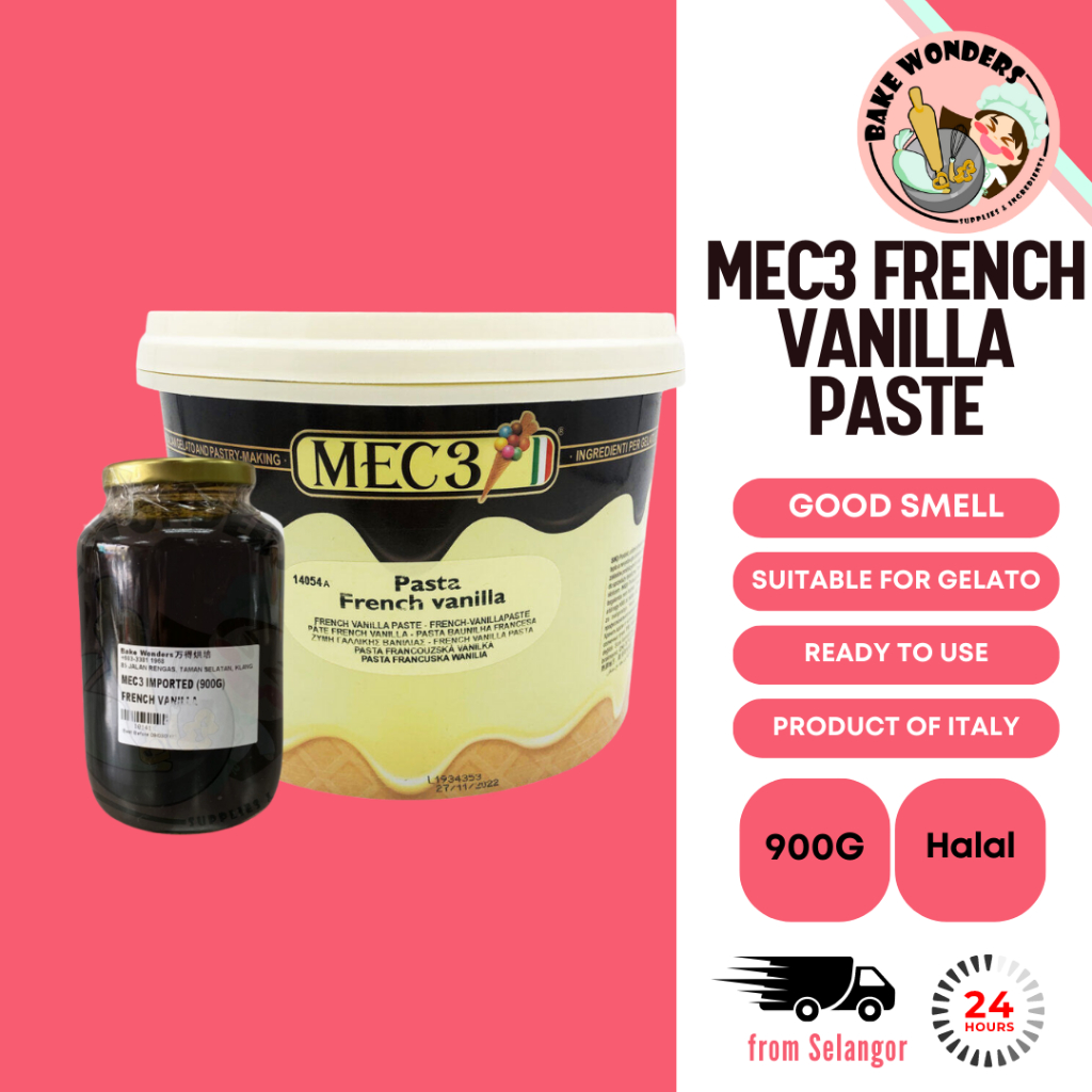 MEC3 French Vanilla/ Vanilla Flavoring/ Pure Vanilla Paste/ Imported