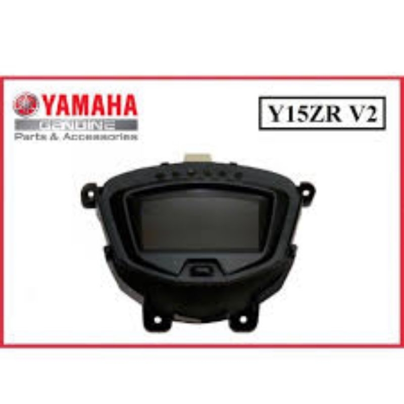 Yamaha Y15zr V2 Y15V2 Y15 V2 Digital LCD Screen Meter Assy 100% Yamaha ...