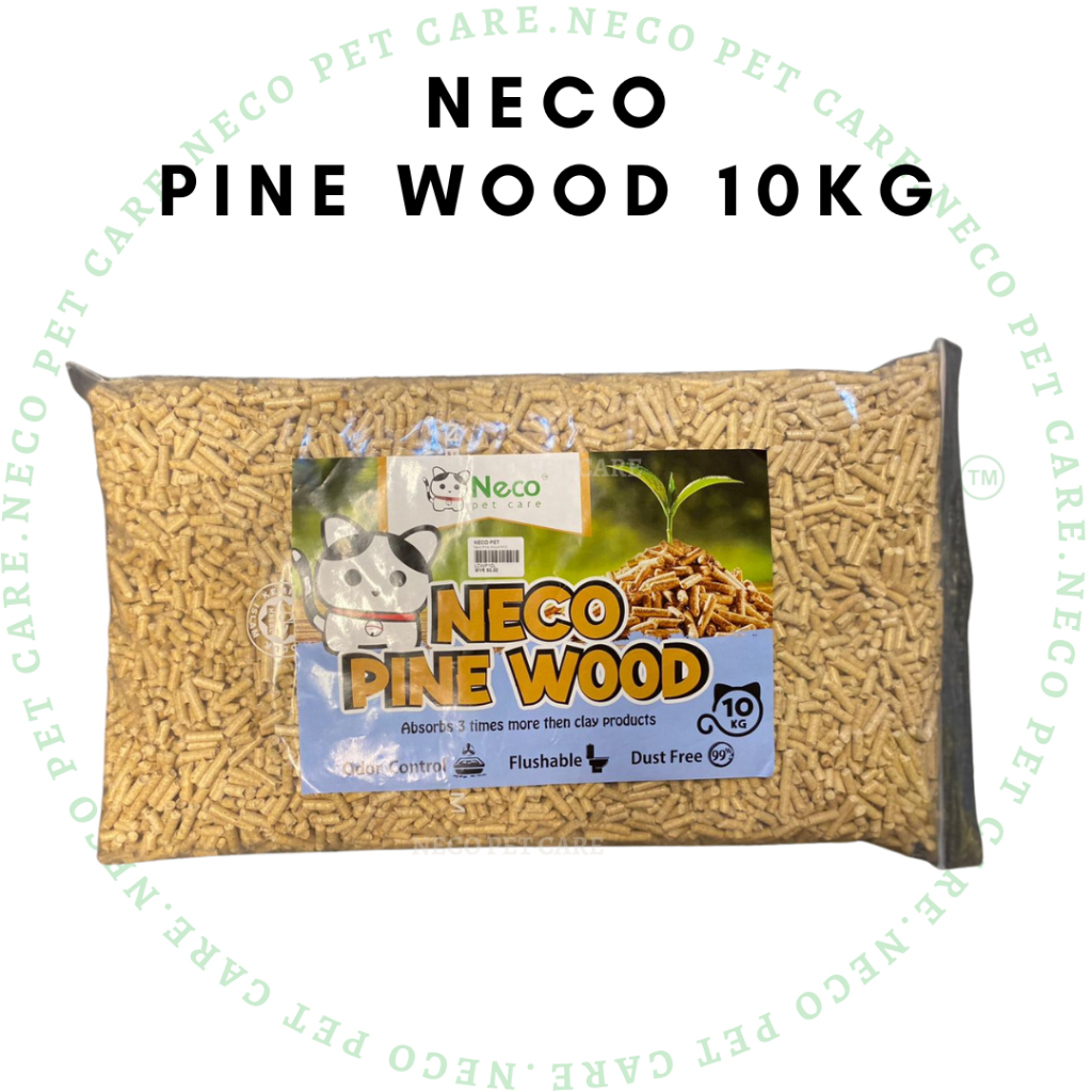 NECO PINE WOOD 10KG ( FLUSHABLE ) Shopee Singapore