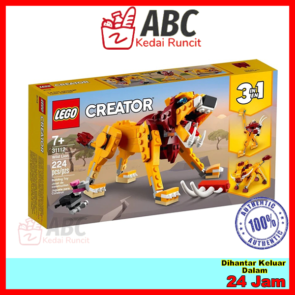 Lego creator 3 in 1 lion hotsell