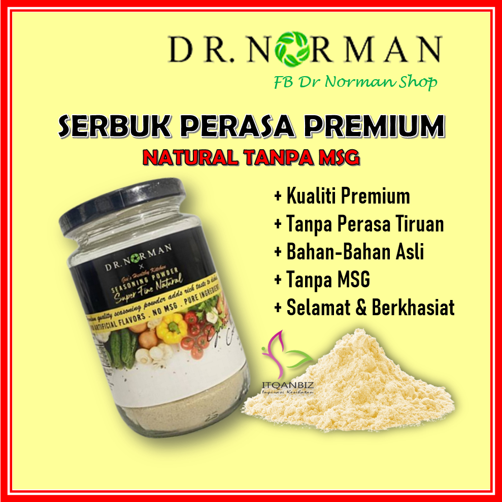 Dr Norman Flavor Powder Without Msg Natural Seasoning Powder Shopee